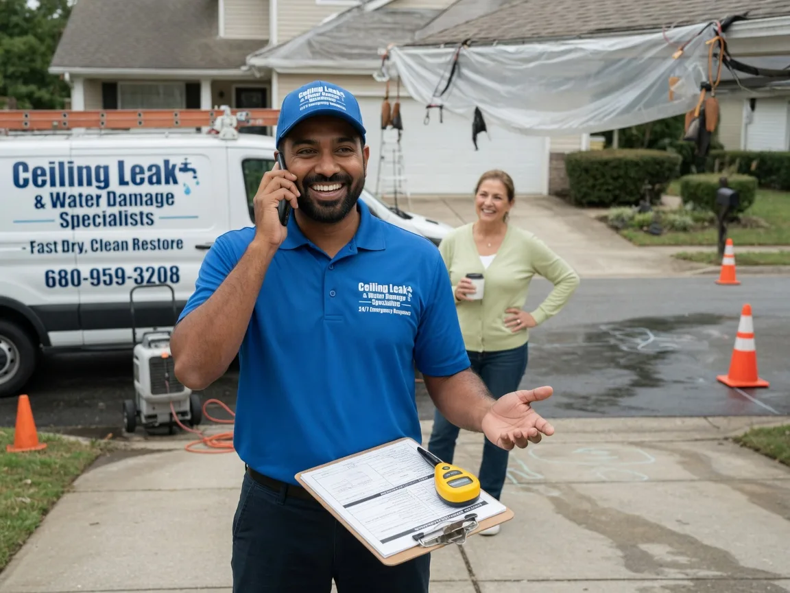 Ceiling Leak Cleanup Myrtlewood, AL FAQs