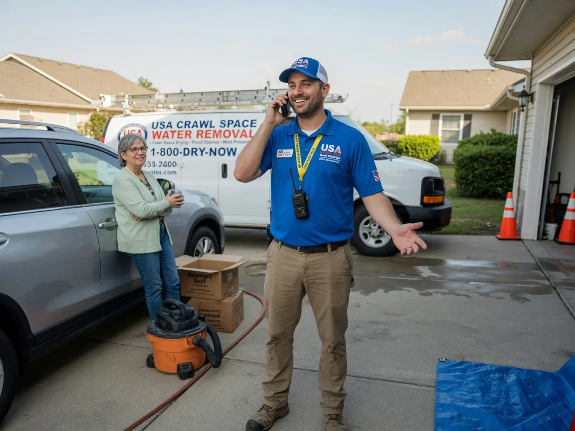 Crawl Space Water Removal Myrtlewood, AL FAQs